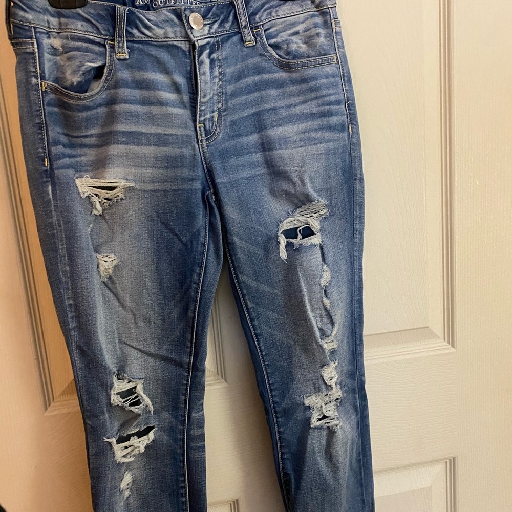 American Eagle destroyed jegging
